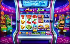 Online Slot Machine Jackpot Win ပြသနေသော Colorful Slots Reel မြင်ကွင်း